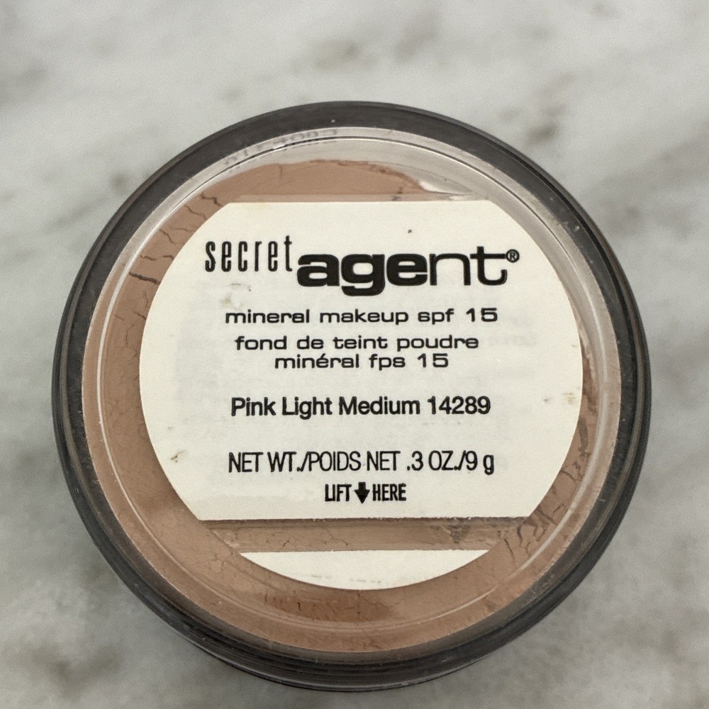 BeautiControl Secret Agent Mineral Powder Makeup 9g Pink Light Medium 14289.
